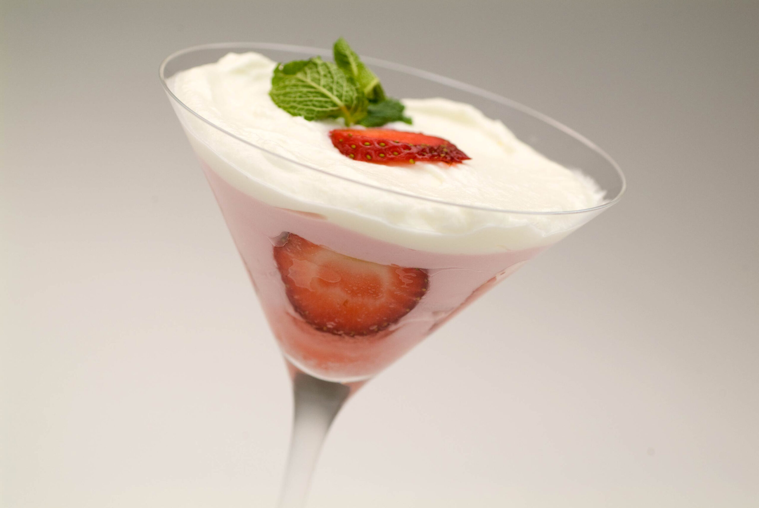 Mousse aux fraises