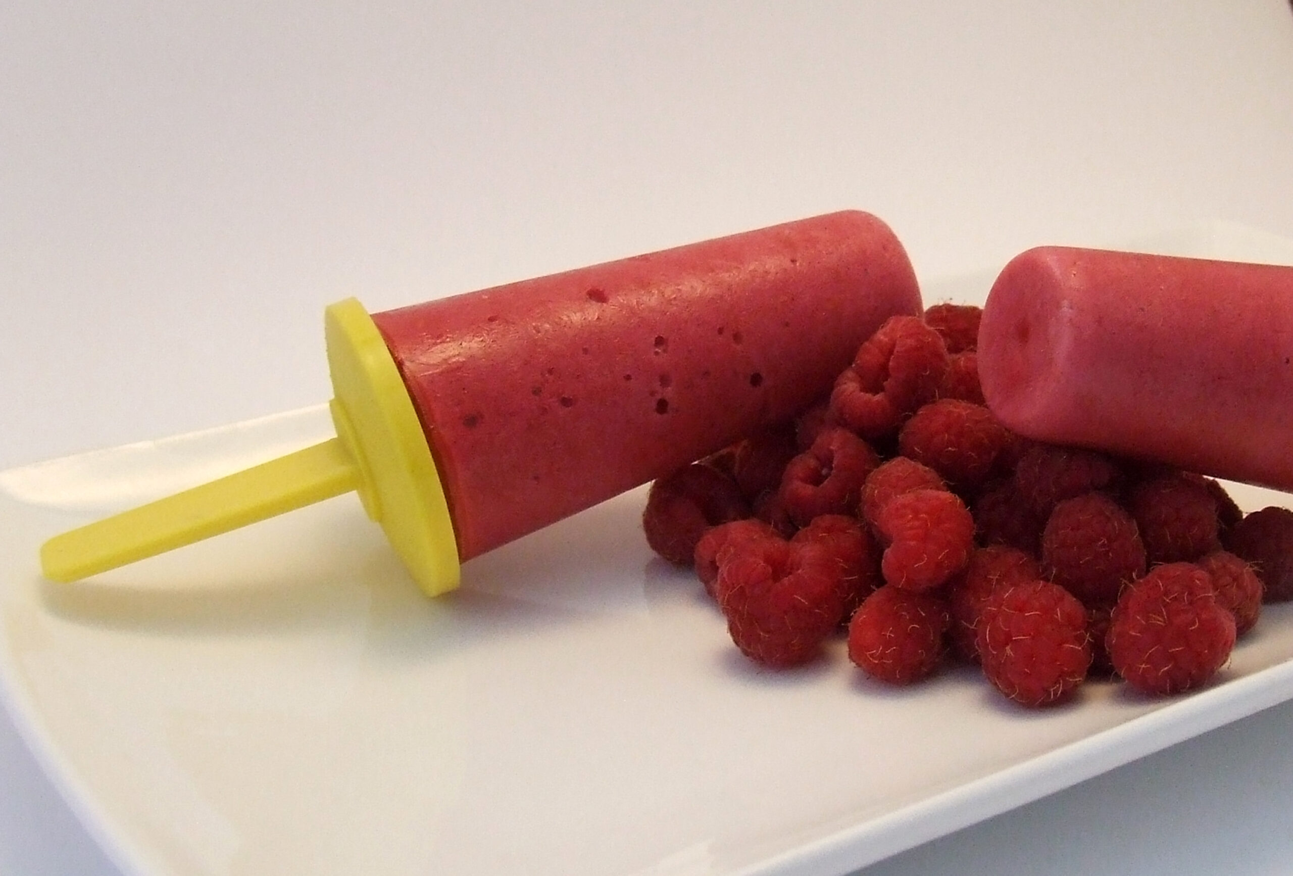 Smoothie glacé framboise et crème