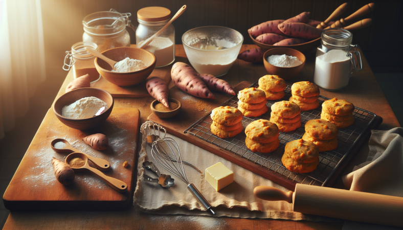Biscuits à la patate douce