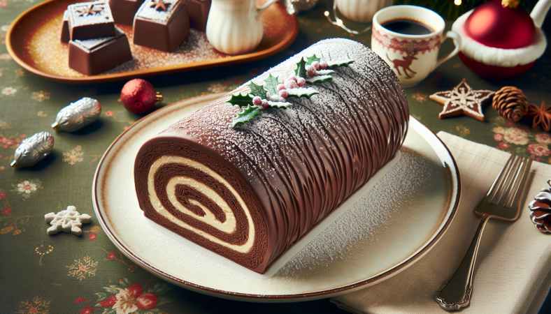 Bûche à la française