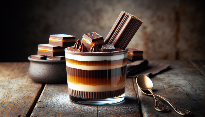 Verrines choco-carambar