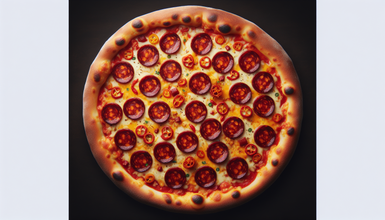 Pizza chorizo