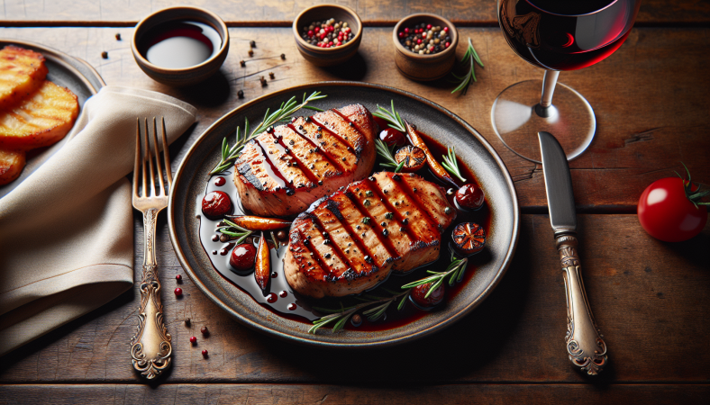Filets de porc à la bordelaise